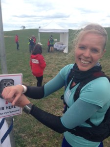 Finishing my 1st ultra!