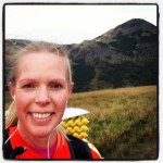 Running with my 8.5kg pack around Arthur's Seat in Edinburgh