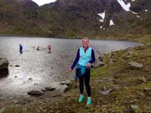 I wasn't getting in that!