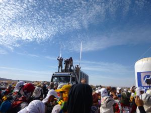 Patrick making us dance to 'Happy'.....again