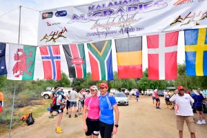 At the start line with Dion