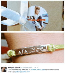 Sophie's gorgeous bracelet