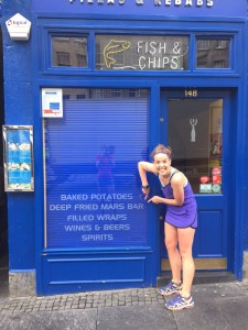 Check out Rhianon trying out the runsie look