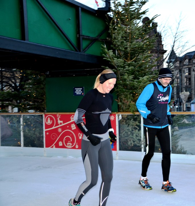 First tentative steps onto the ice