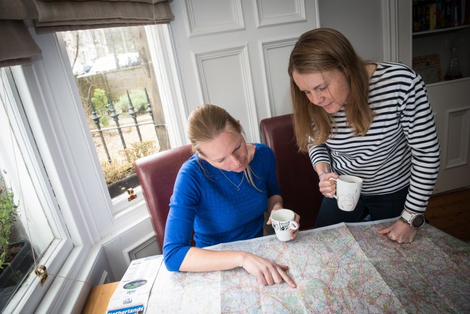 Planning the route