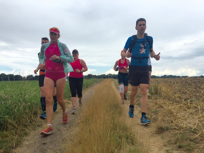 Running with Rahoul and Ramon towards Maastricht
